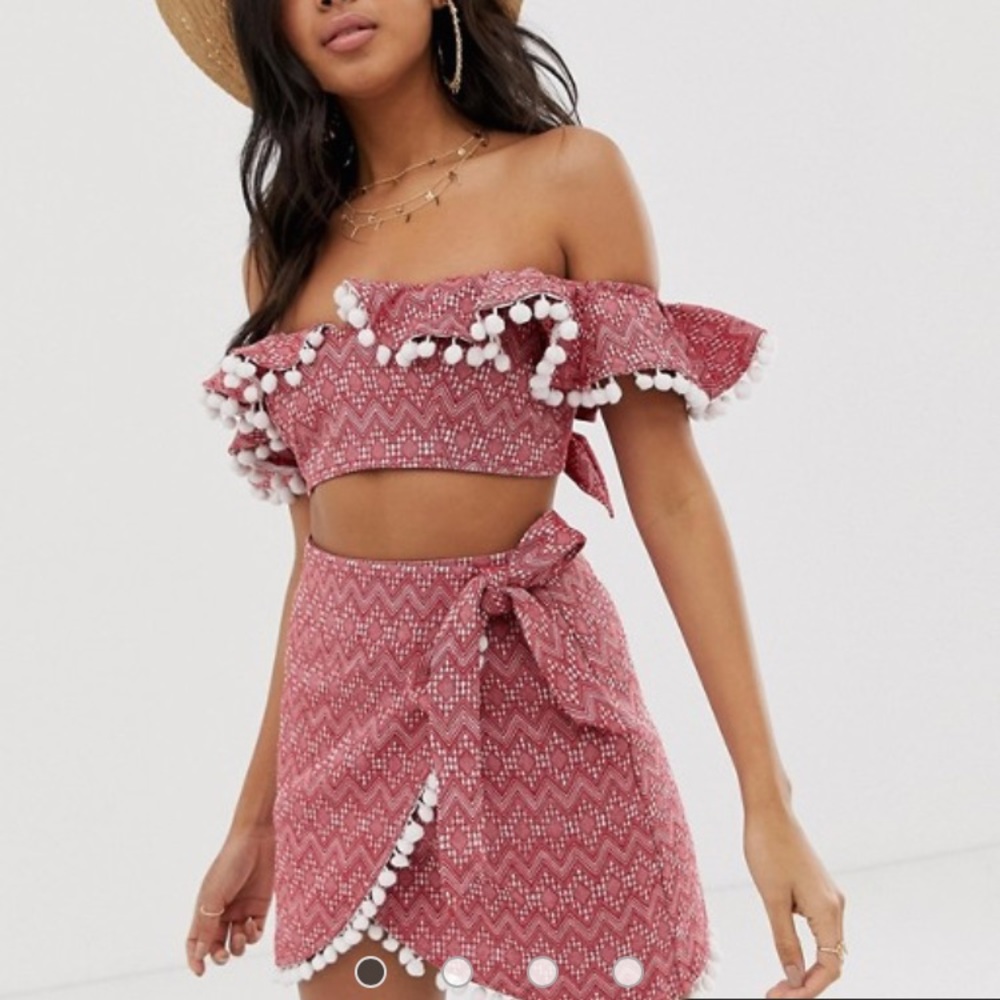 ASOS two-piece skirt and crop top - Picture 1 of 2